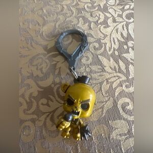 Scott C Golden Freddy Backpack Hanger Clip Five Nights at Freddys 2015